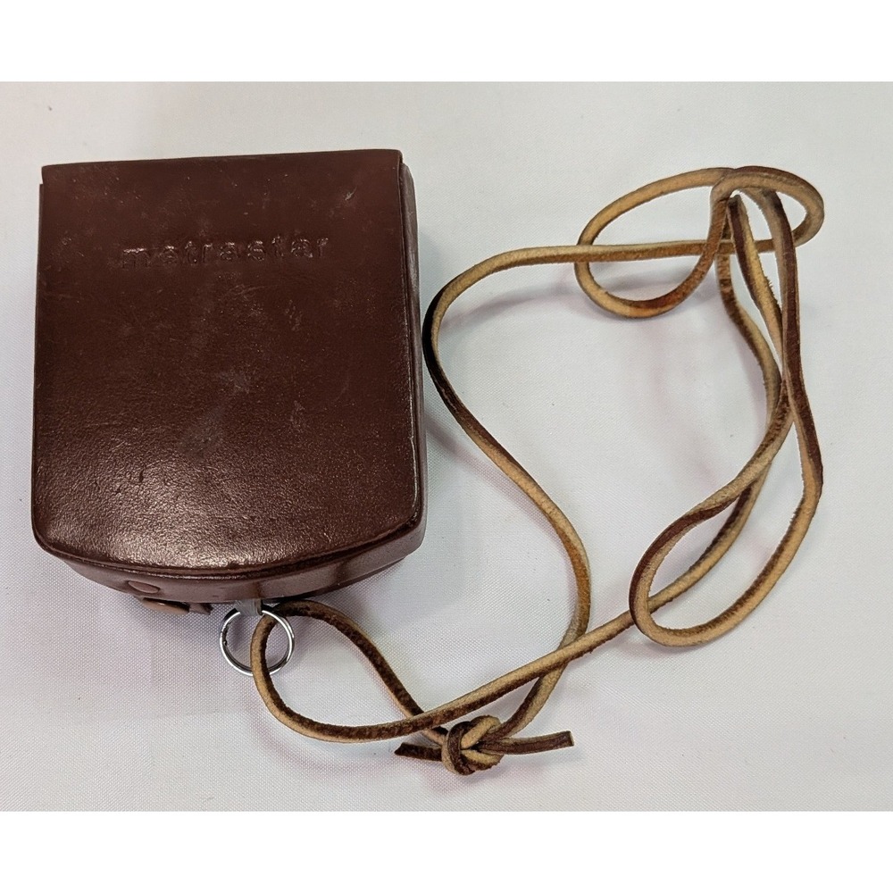 Metrawatt Metrastar Light Meter Unisex OS Brown Vintage Analog Exposure Meter